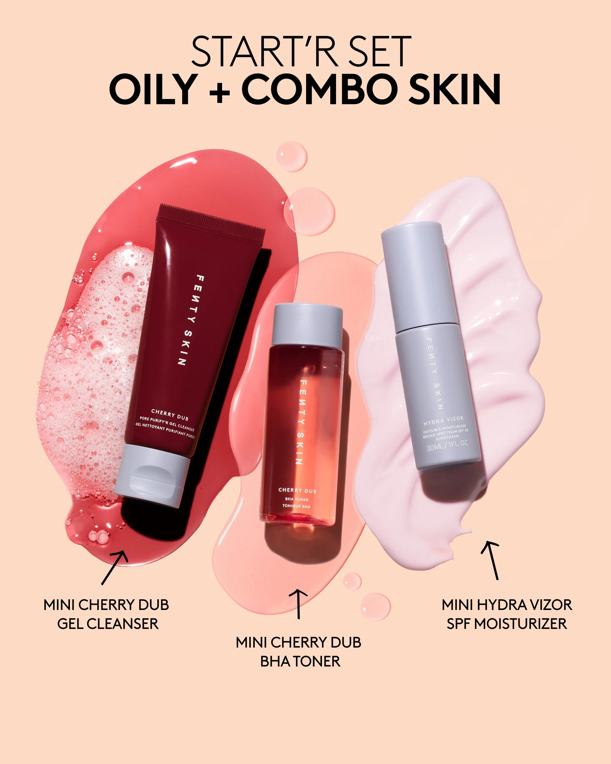 Fenty Skin Travel-Size Start'r Set For Combo + Oily Skin - Image 4