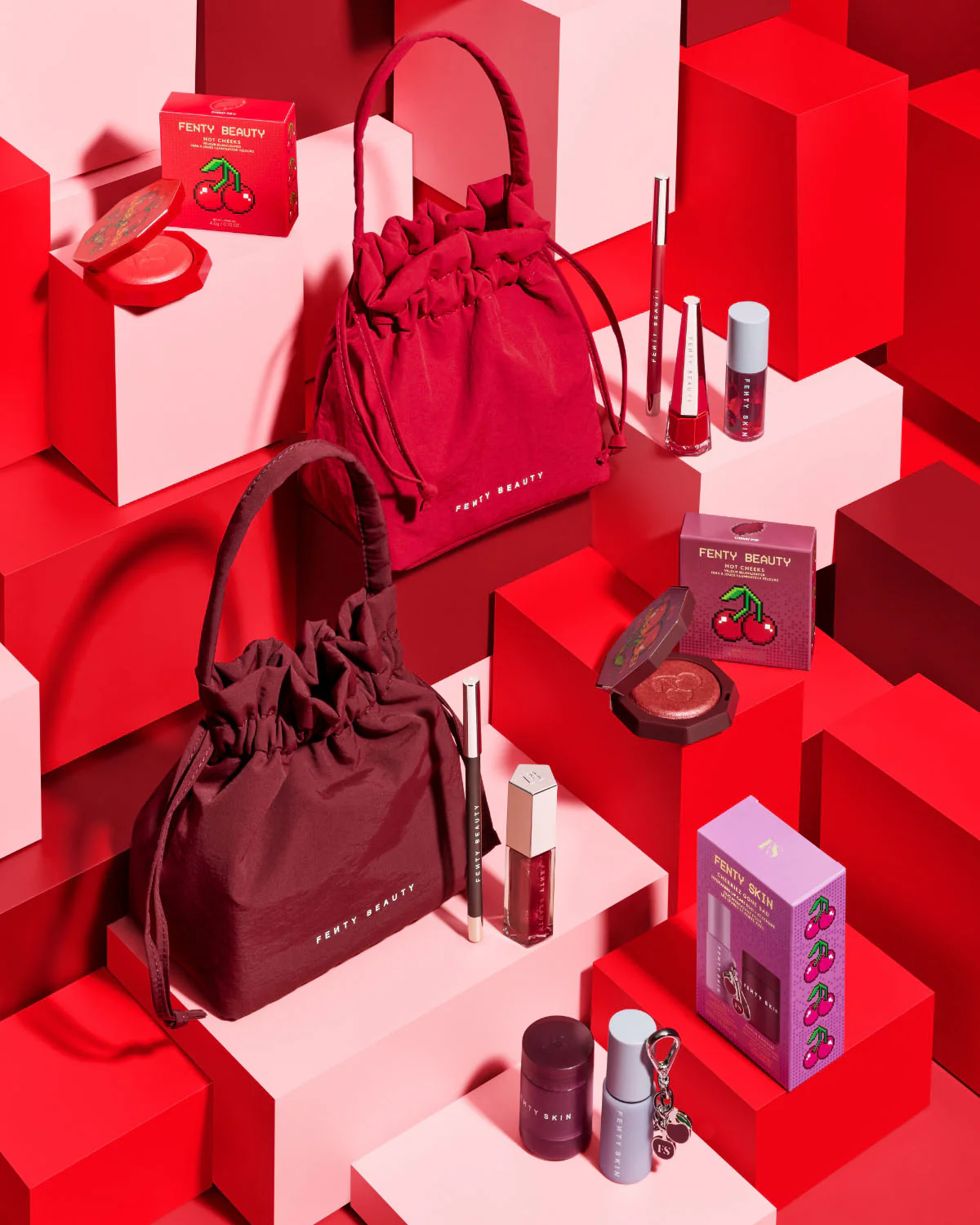 Chocolate Cherriez 2-Piece Lip Set + Pouch - Image 5