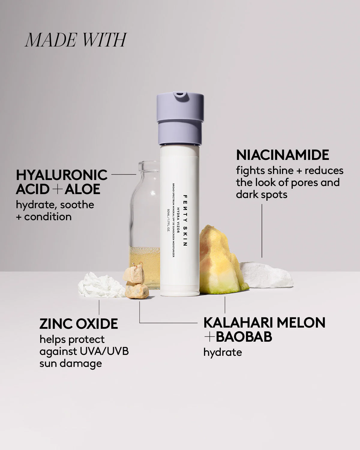 Hydra Vizor Broad Spectrum Mineral SPF 30 Sunscreen Moisturizer - Image 3
