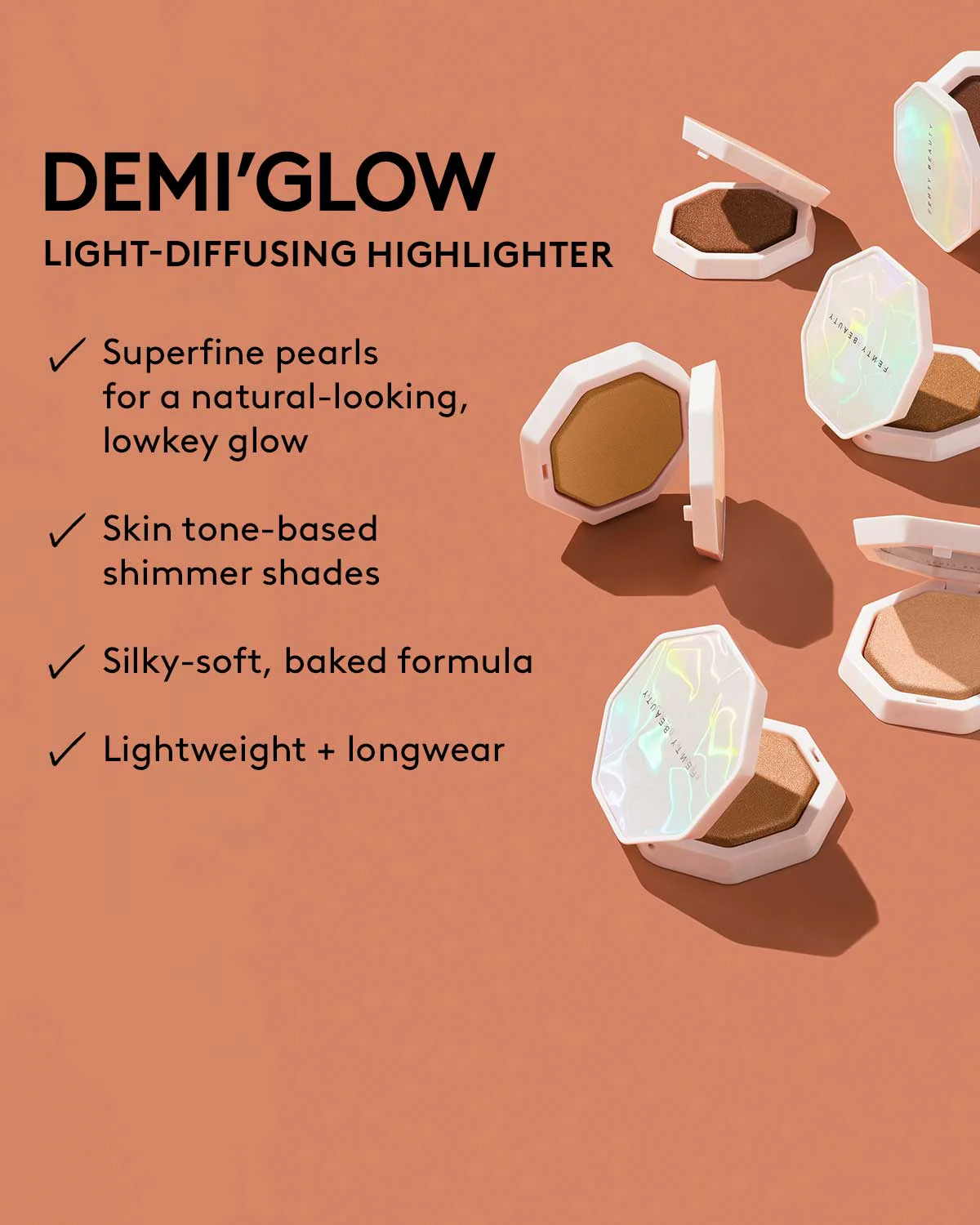 Demi'glow Light-Diffusing Highlighter — Trophies in Truffle - Image 6