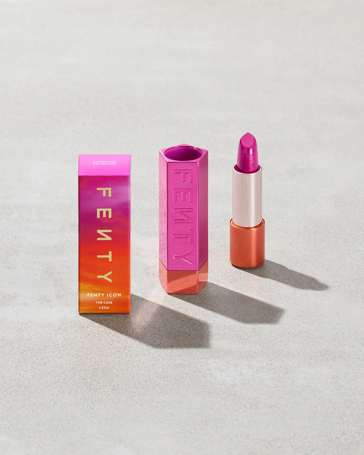 Fenty Icon The Case Semi-Matte Refillable Lipstick — Summatime Edition - Image 3