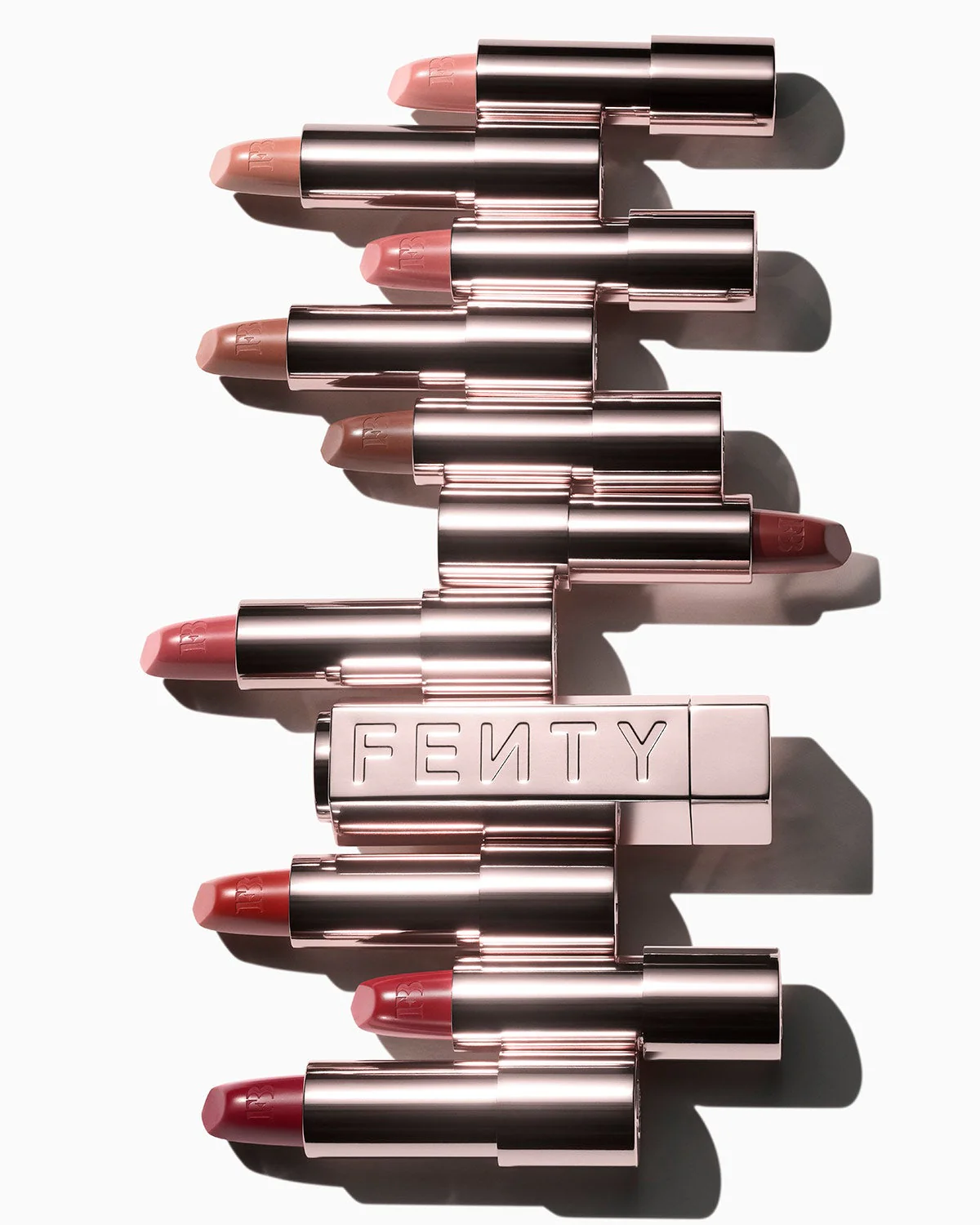 Fenty Icon The Fill Semi-Matte Refillable Lipstick — Grill Mast'r - Image 8