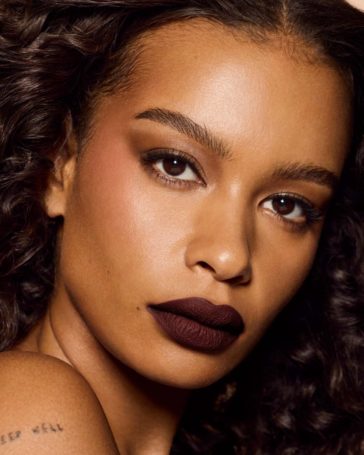 Fenty Icon Velvet Liquid Lipstick — Wicked Whine - Image 4