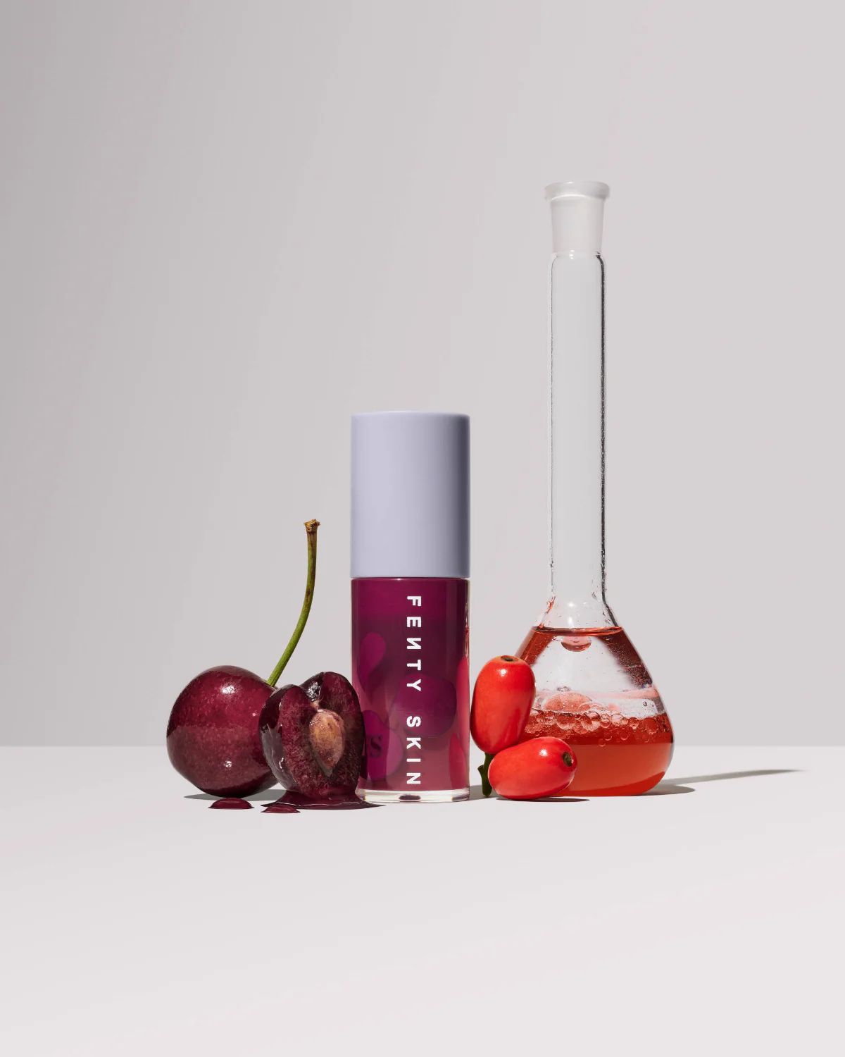 Fenty Treatz Hydrating + Strengthening Lip Oil — Black Cherry - Image 10