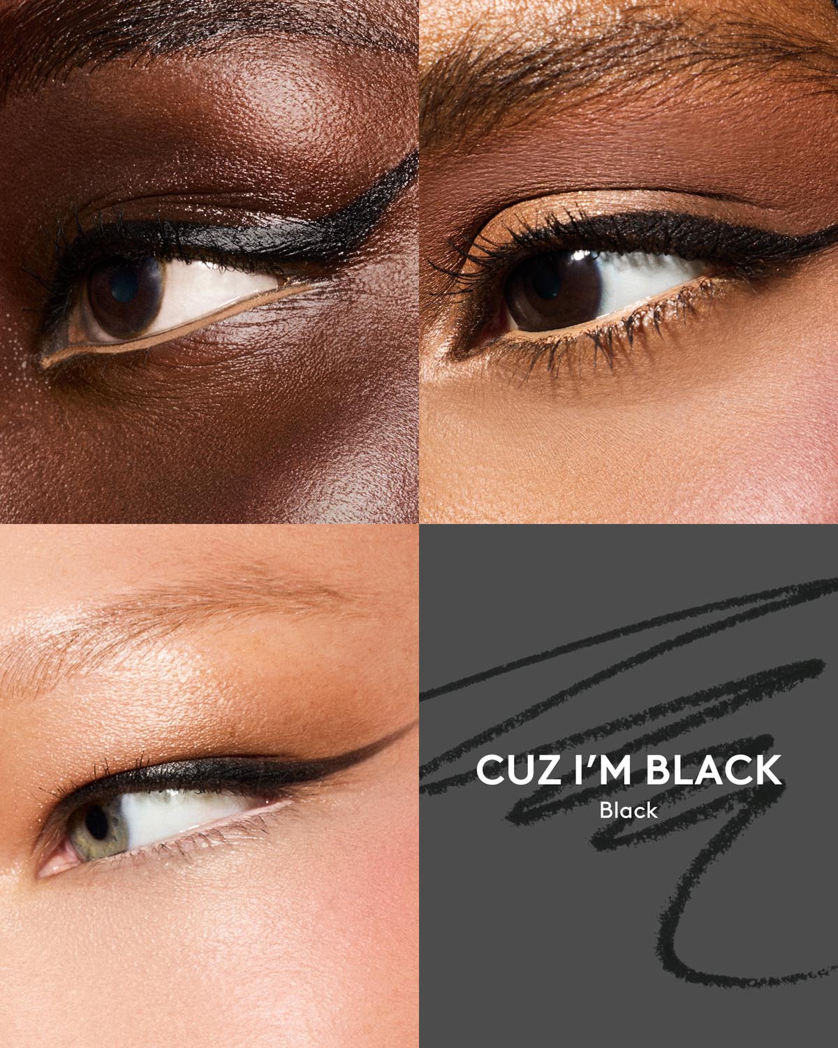 Fine Linez Lash Line-Enhancing Eyeliner — Cuz I'm Black - Image 2