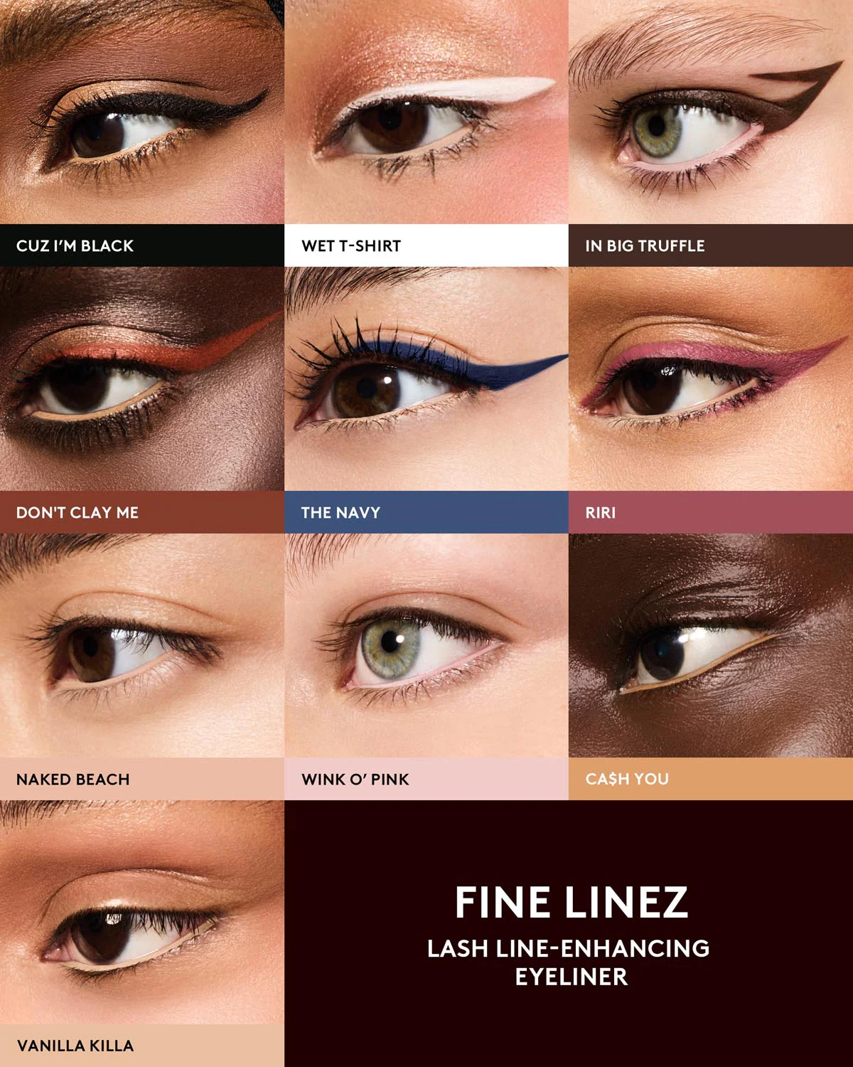 Fine Linez Lash Line-Enhancing Eyeliner — Cuz I'm Black - Image 3