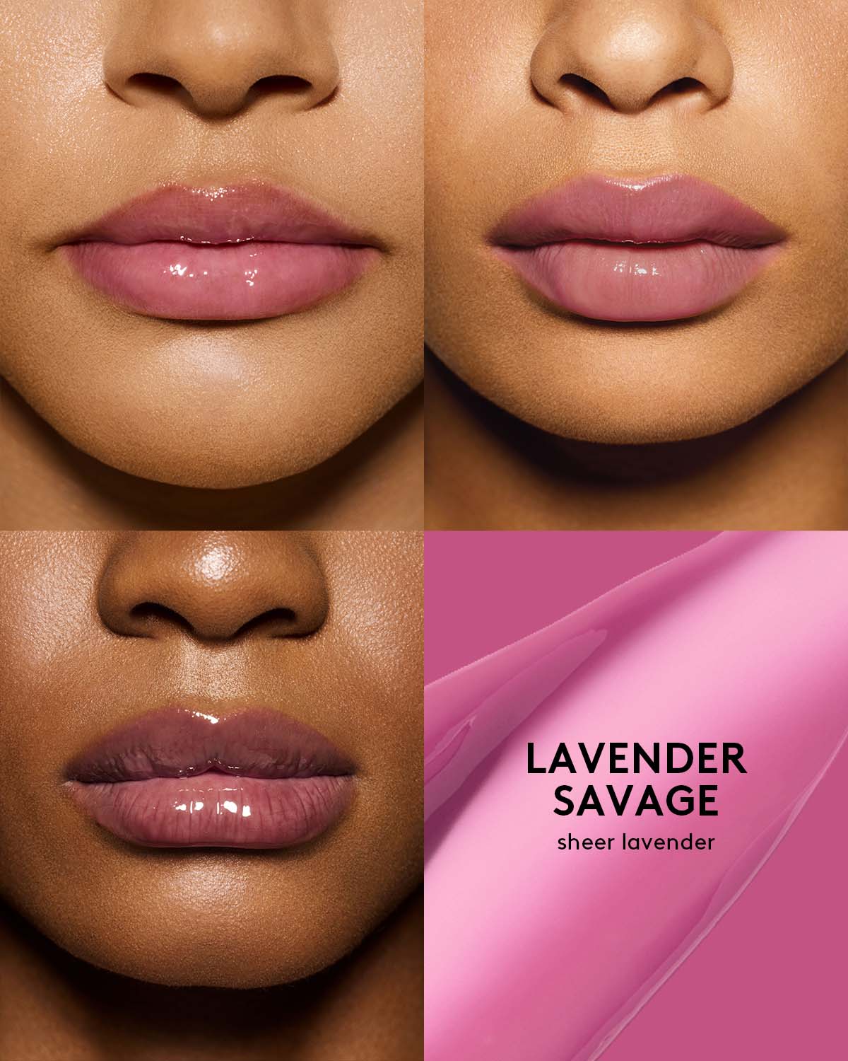 Gloss Bomb Heat Universal Lip Luminizer + Plumper — Lavender Savage - Image 2