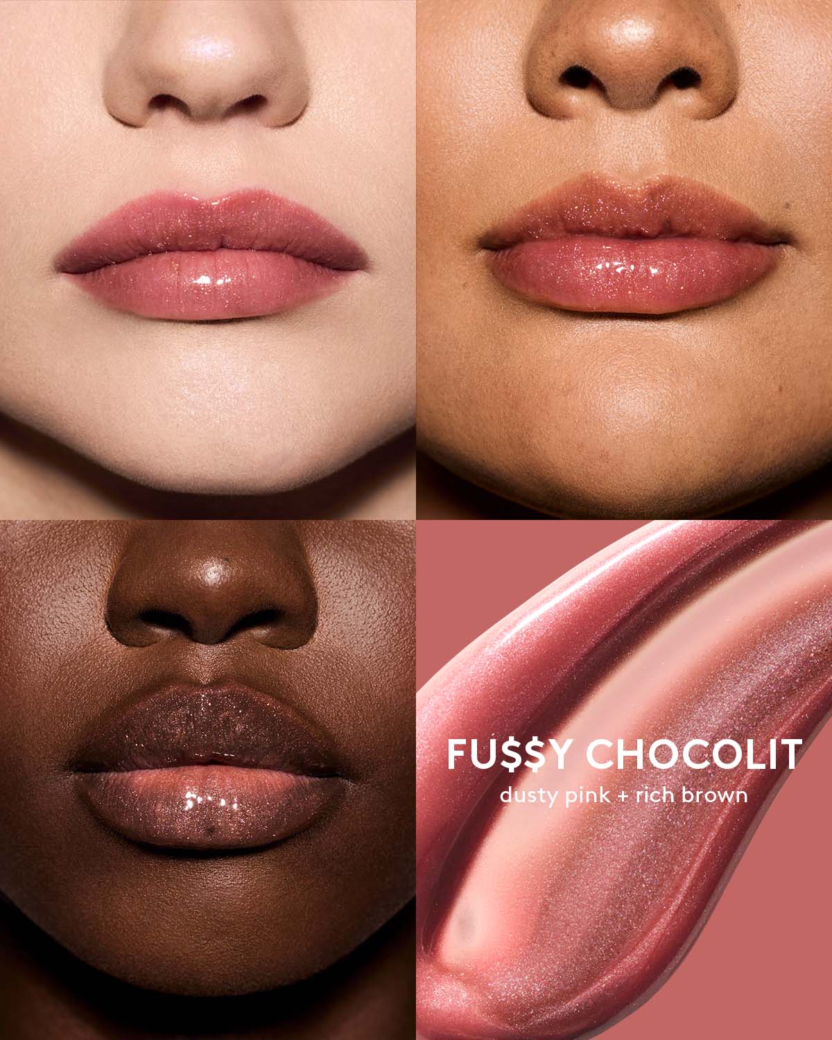 Gloss Bomb Swirl Twisted Lip Luminizer — Fu$$y Chocolit - Image 2