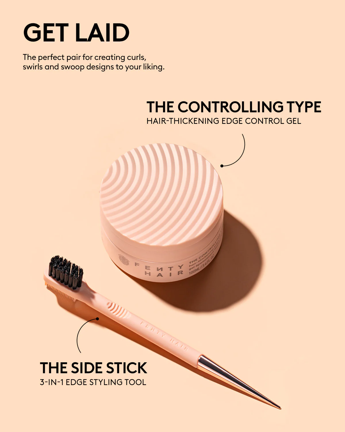 The Controlling Type Hair-Thickening Edge Control Gel + Styling Tool - Image 12