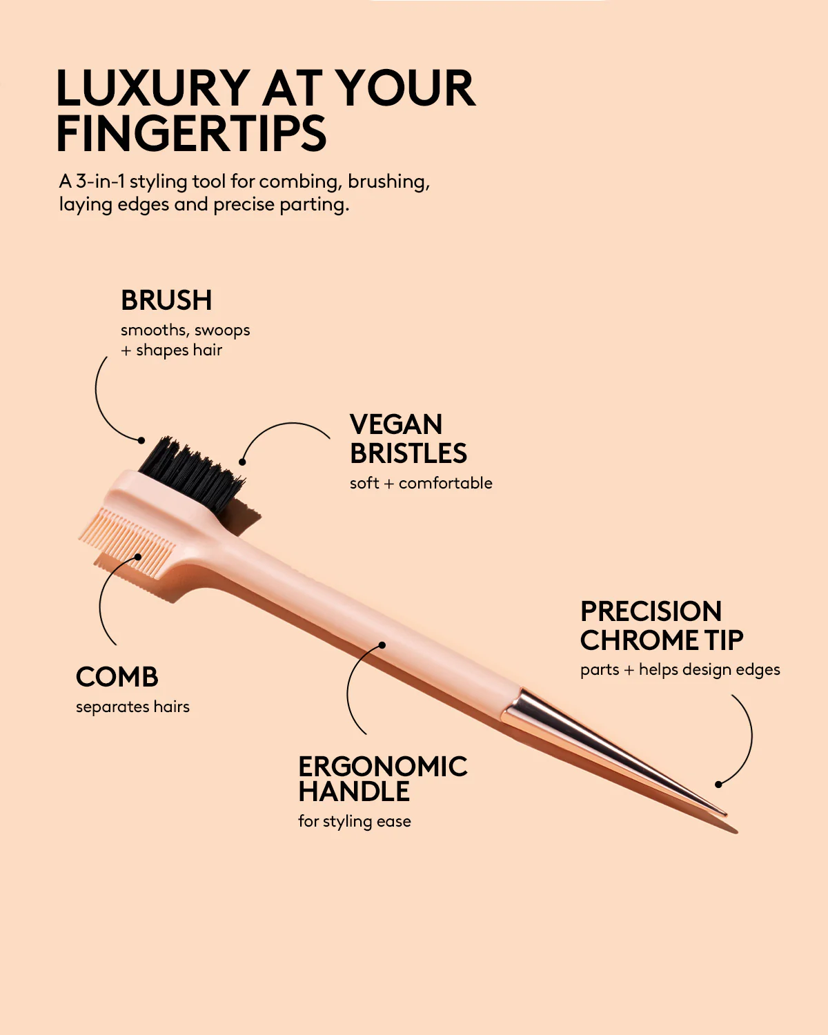 The Controlling Type Hair-Thickening Edge Control Gel + Styling Tool - Image 15