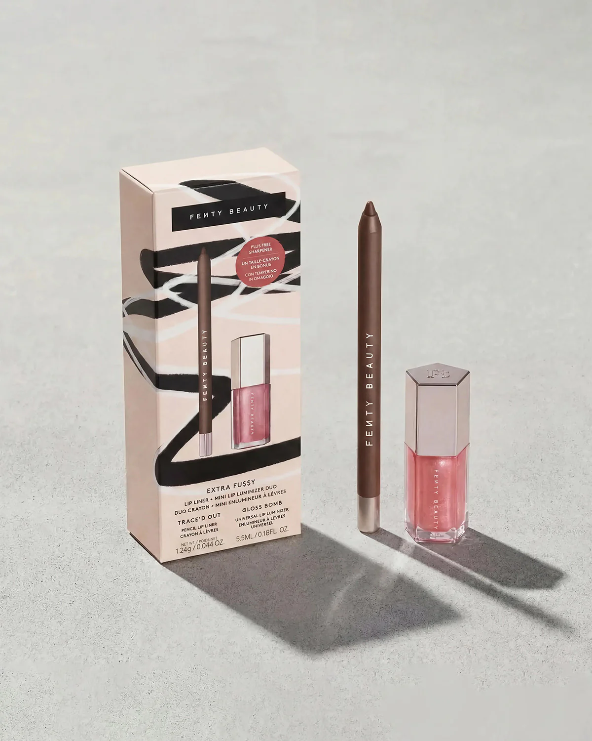Extra Fu$$y Lip Liner + Mini Lip Gloss Duo