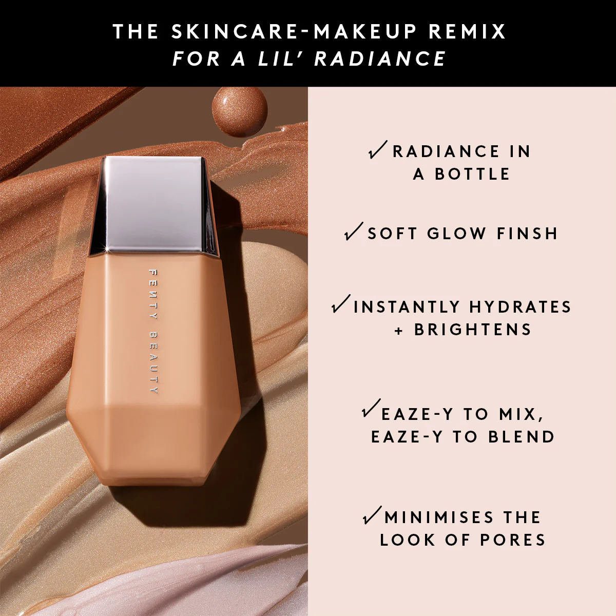 Mini Eaze Drop'Lit All-Over Glow Enhancer β Pink Pearl - Image 5