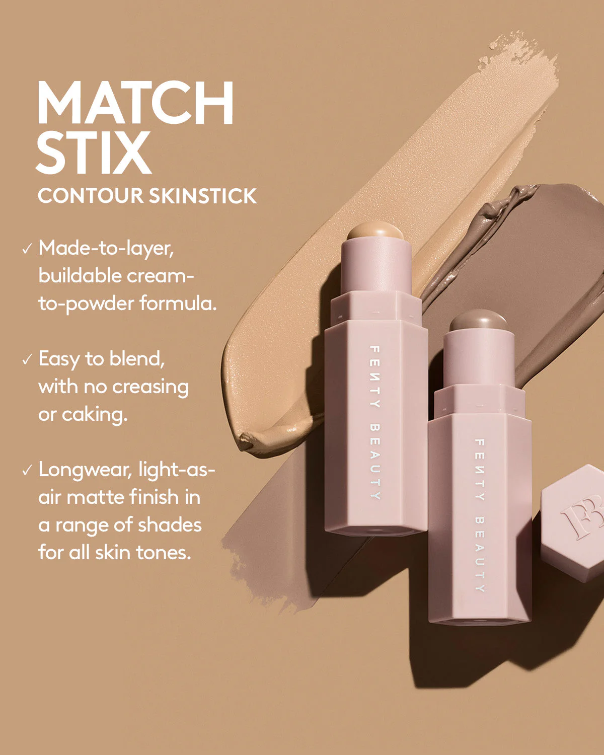 Mini Match Stix Duo Contour + Highlighter Set — Light - Image 8