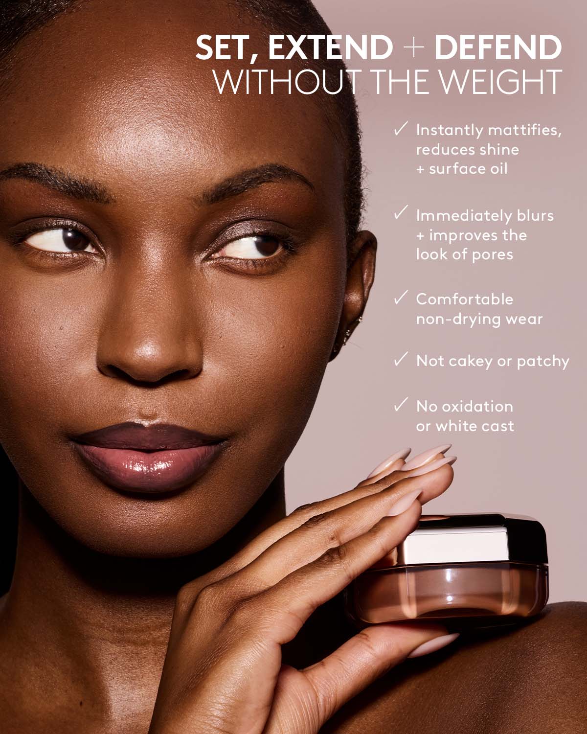 Set it Down Superfine Blurring Setting Powder — Cinnamon - Image 3