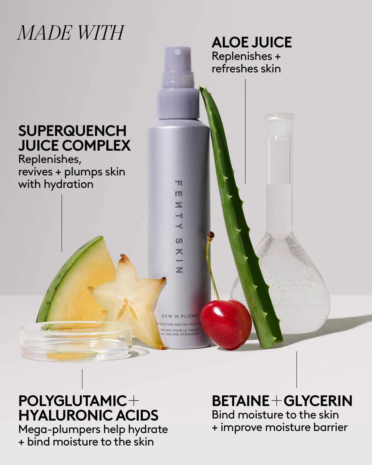 Set + Refresh Face Mist Duo: You Mist Setting Spray + Dew N Plump Face Mist - Image 4
