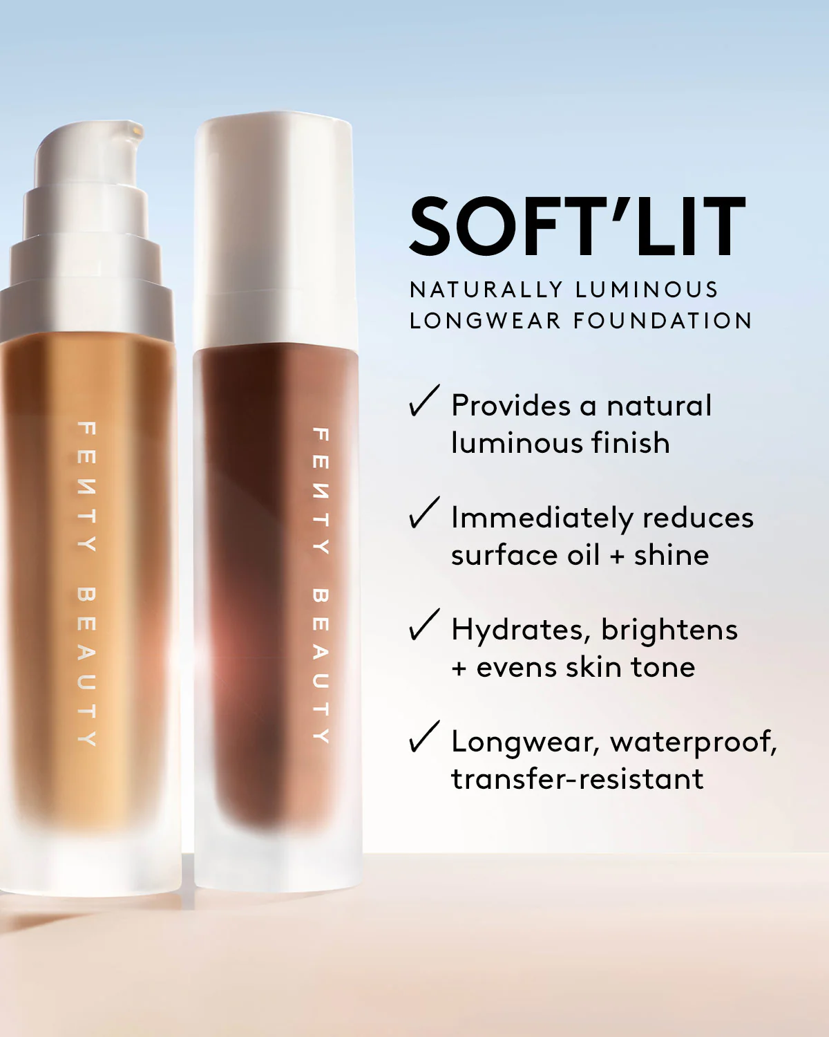 Soft'lit Naturally Luminous Longwear Foundation — 360 - Image 5