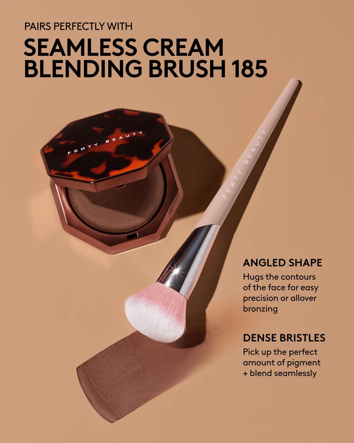 Sun Stalk’r Soufflé Pressed Mousse Cream Bronzer — Brown Butt’r - Image 11