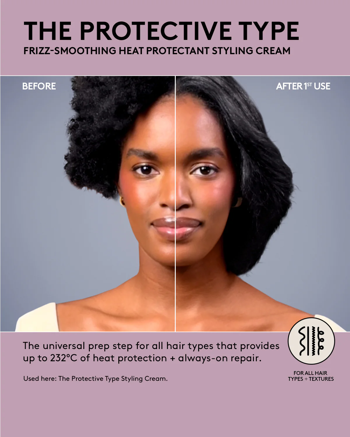 The Protective Type 5-in-1 Heat Protectant Styler - Image 3