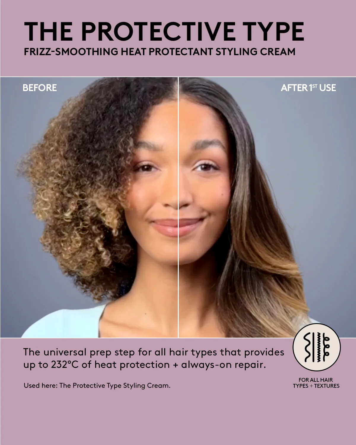 The Protective Type 5-in-1 Heat Protectant Styler - Image 8