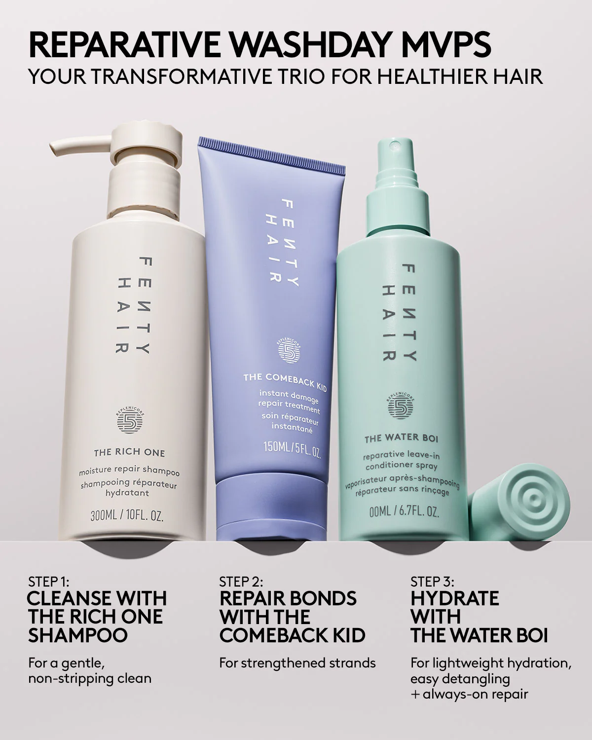The Water Boi Reparative Leave-In Detangling Conditioner Spray - Image 10