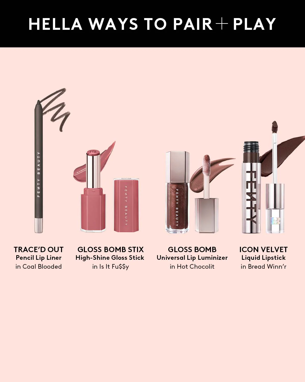Trace'd Out Longwear Waterproof Pencil Lip Liner—Coal Blooded - Image 8