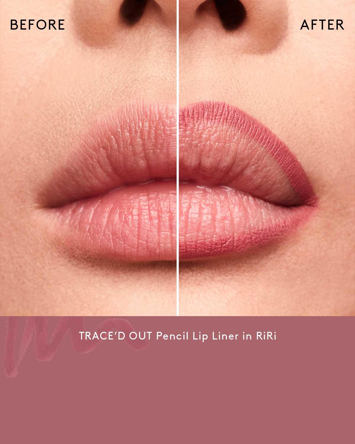 Trace'd Out Longwear Waterproof Pencil Lip Liner—RiRi - Image 4